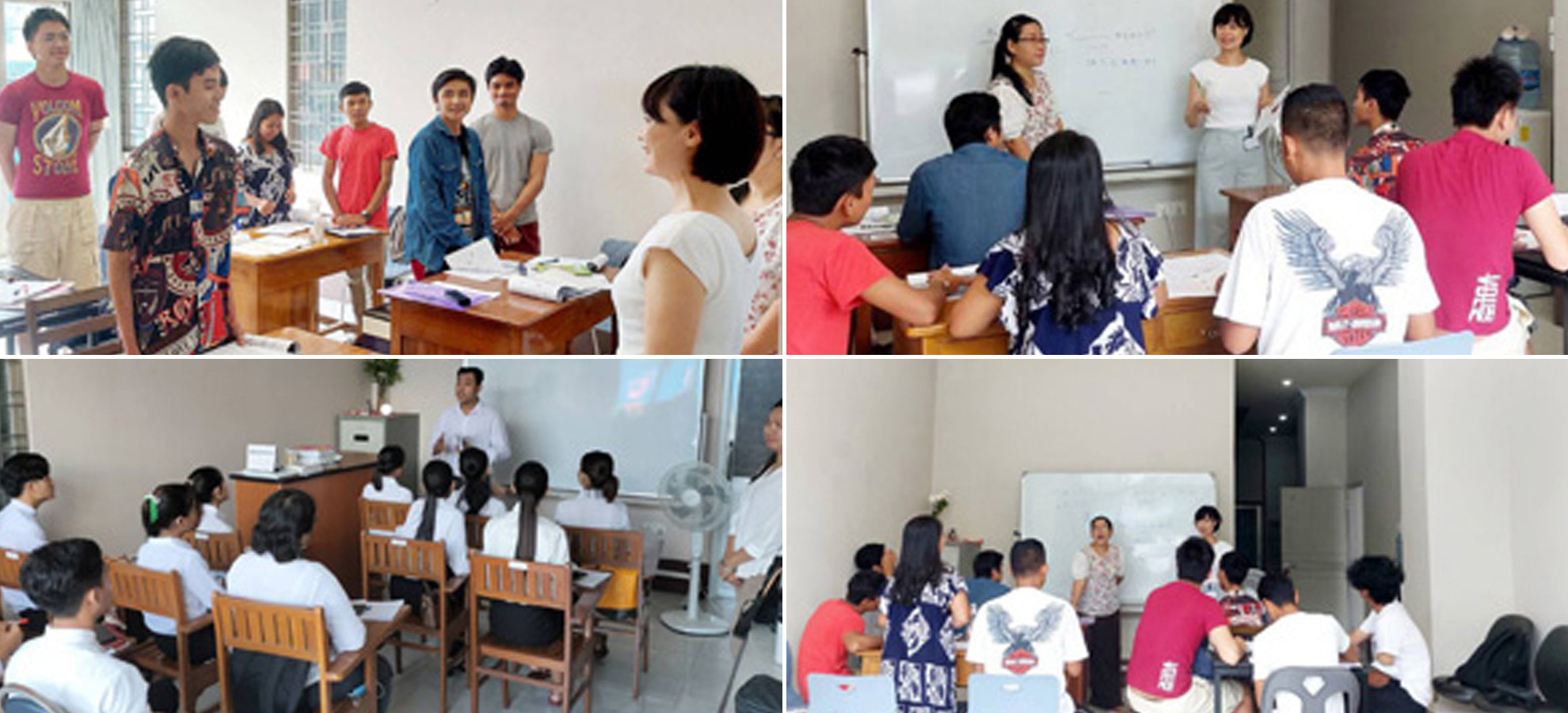 日本語学校授業風景